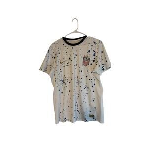 Nike USWNT 2023/24 Women's Home Soccer Jersey Slim Fit XL Paint Splatter USA